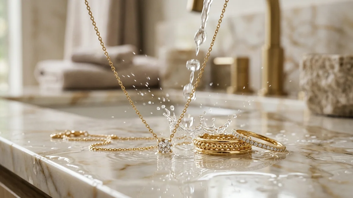 Can You Shower With 14K Gold Jewelry? What to Know