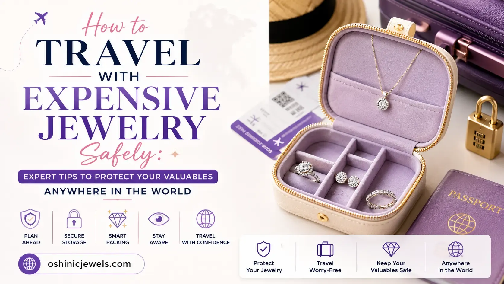 How to Travel With Expensive Jewelry Safely