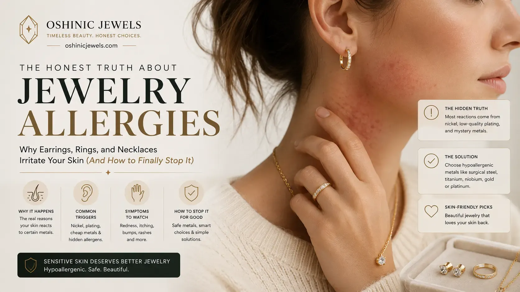 The Honest Truth About Jewelry Allergies: Why Earrings,